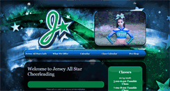 Desktop Screenshot of jerseyallstarcheerleading.com